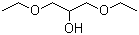 1,3-二乙氧基-2-丙醇分子结构 (CAS 4043-59-8)