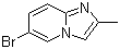 结构式 CAS# 4044-99-9, 6-溴-2-甲基咪唑并[1,2-a]吡啶