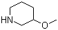结构式 CAS# 4045-29-8, 3-甲氧基哌啶