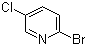 2-溴-5-氯吡啶分子结构 (CAS 40473-01-6)