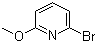 2-溴-6-甲氧基吡啶分子结构 (CAS 40473-07-2)