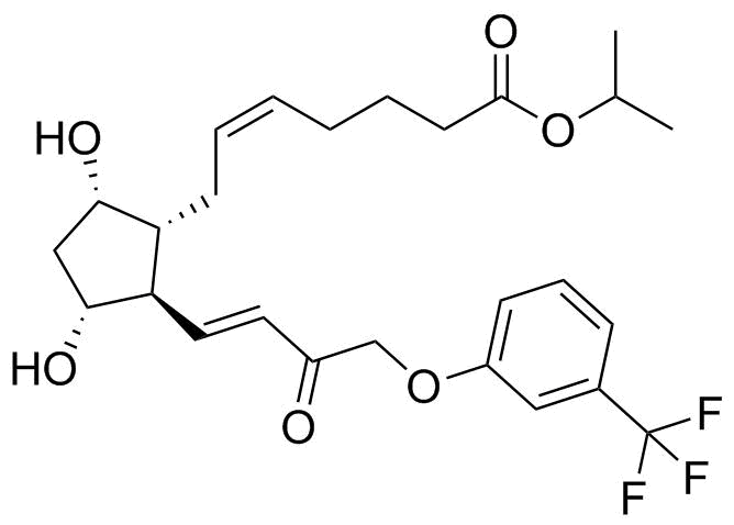 15-Ketotravoprost molecular structure (CAS 404830-45-1)