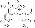 4'-去甲鬼臼毒素分子结构 (CAS 40505-27-9)