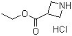 Ethyl azetidine-3-carboxylate hydrochloride molecular structure (CAS 405090-31-5)