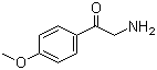 2-氨基-4'-甲氧基苯乙酮分子结构 (CAS 40513-43-7)