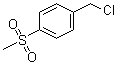 4-(甲基磺酰基)苄氯分子结构 (CAS 40517-43-9)