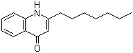 2-庚基-4-喹啉酮分子结构 (CAS 40522-46-1)