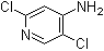2,5-二氯吡啶-4-胺分子结构 (CAS 405230-82-2)