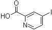 4-碘-2-吡啶羧酸分子结构 (CAS 405939-79-9)