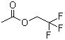 2,2,2-三氟乙基乙酸酯分子结构 (CAS 406-95-1)