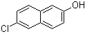 2-氯-6-萘酚分子结构 (CAS 40604-49-7)