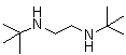 N,N'-二叔丁基乙二胺分子结构 (CAS 4062-60-6)