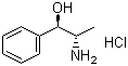右旋盐酸去甲麻黄碱分子结构 (CAS 40626-29-7)