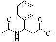 N-乙酰基-DL-beta-苯丙氨酸分子结构 (CAS 40638-98-0)
