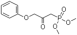 (2-氧代-3-苯氧基丙基)膦酸二甲酯分子结构 (CAS 40665-68-7)