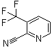 3-三氟甲基-2-吡啶甲腈分子结构 (CAS 406933-21-9)