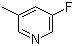 3-氟-5-甲基吡啶分子结构 (CAS 407-21-6)