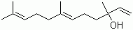Nerolidol molecular structure (CAS 40716-66-3)