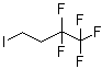 1-碘-3,3,4,4,4-五氟丁烷分子结构 (CAS 40723-80-6)
