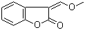 3-(甲氧基甲烯基)-2(3H)-苯并呋喃酮分子结构 (CAS 40800-90-6)