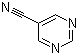 5-氰基嘧啶分子结构 (CAS 40805-79-6)