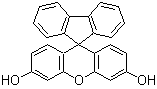 螺[9H-芴-9,9'-[9H]呫吨]-3',6'-二醇分子结构 (CAS 4081-00-9)