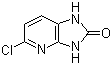 5-氯-1,3-二氢-2H-咪唑并[4,5-b]吡啶-2-酮分子结构 (CAS 40851-98-7)
