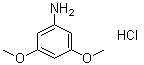 3,5-二甲氧基苯胺盐酸盐分子结构 (CAS 40891-33-6)