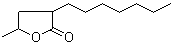 3-庚基二氢-5-甲基-2(3H)-呋喃酮分子结构 (CAS 40923-64-6)