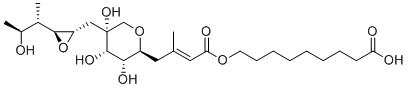 伪单胞菌酸B分子结构 (CAS 40980-51-6)