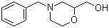 结构式 CAS# 40987-24-4, (4-苄基吗啉-2-基)甲醇