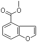 苯并呋喃-4-羧酸甲酯分子结构 (CAS 41019-56-1)