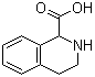 DL-1,2,3,4-四氢异喹啉-1-羧酸分子结构 (CAS 41034-52-0)