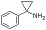 结构式 CAS# 41049-53-0, 1-苯基环丙胺