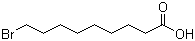 structure of CAS# 41059-02-3, 9-Bromononanoic acid