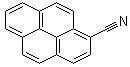 1-芘甲腈分子结构 (CAS 4107-64-6)