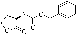 结构式 CAS# 41088-89-5, (R)-2-氧代四氢呋喃-3-基氨基甲酸苄酯