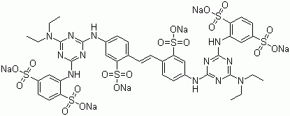 Fluorescent Brightener 357 molecular structure (CAS 41098-56-0)