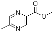 5-甲基吡嗪-2-羧酸甲酯分子结构 (CAS 41110-33-2)