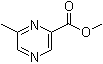 6-甲基-2-吡嗪甲酸甲酯分子结构 (CAS 41110-38-7)