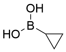 Cyclopropylboronic acid molecular structure (CAS 411235-57-9)
