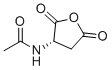 N-[(3S)-2,5-二氧代四氢呋喃-3-基]乙酰胺分子结构 (CAS 41148-79-2)