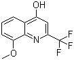 8-甲氧基-4-羟基-2-(三氟甲基)喹啉分子结构 (CAS 41192-84-1)