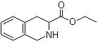 1,2,3,4-四氢异喹啉-3-羧酸乙酯分子结构 (CAS 41234-43-9)