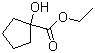 1-羟基-1-环戊基甲酸乙酯分子结构 (CAS 41248-23-1)