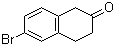 6-溴-3,4-二氢-1H-2-萘酮分子结构 (CAS 4133-35-1)