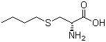 S-丁基-D-半胱氨酸分子结构 (CAS 4134-56-9)