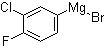 3-氯-4-氟苯基溴化镁分子结构 (CAS 413589-34-1)