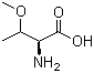 O-甲基-L-苏氨酸分子结构 (CAS 4144-02-9)