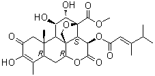鸦胆丁分子结构 (CAS 41451-75-6)